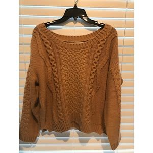 Cropped sweater